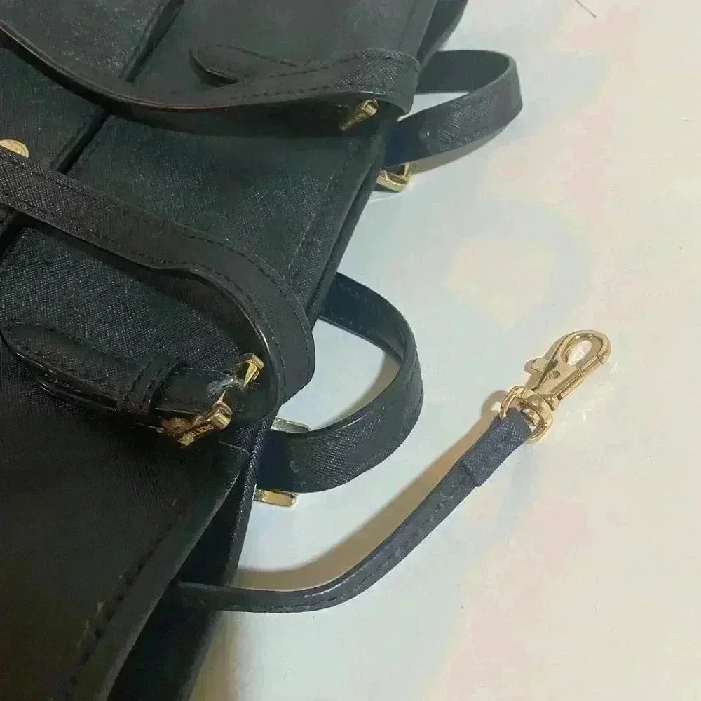 Michael kors Black saffiano leather hobo handbag